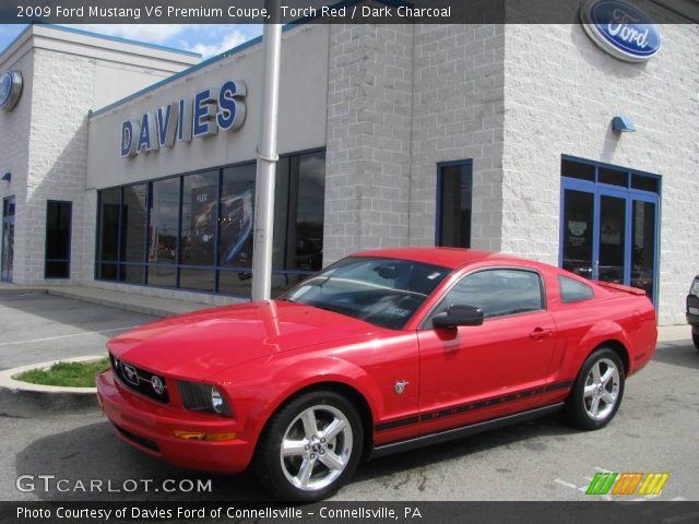 2009 Ford Mustang V6 Premium Coupe in Torch Red