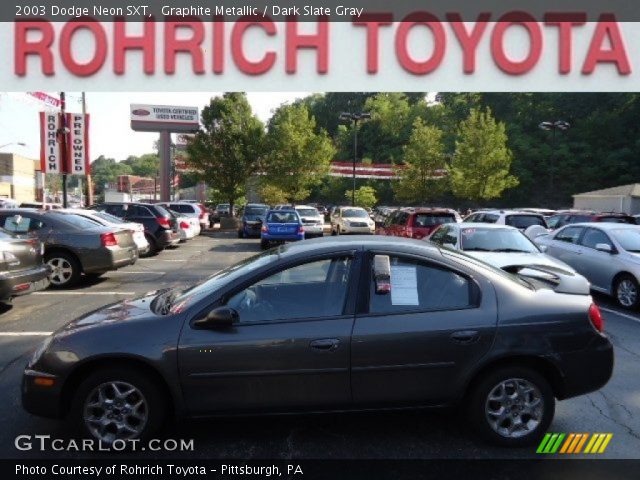 2003 Dodge Neon SXT in Graphite Metallic