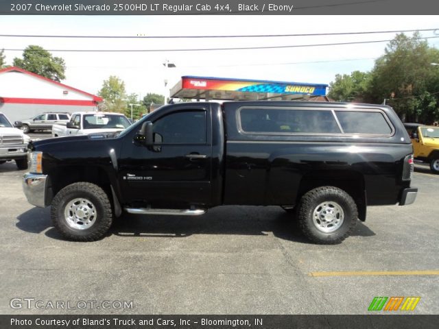 2007 Chevrolet Silverado 2500HD LT Regular Cab 4x4 in Black