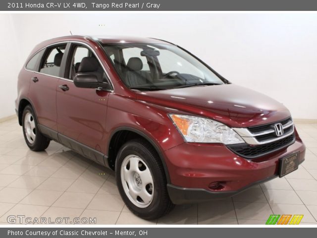 2011 Honda CR-V LX 4WD in Tango Red Pearl