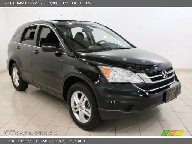 2010 Honda CR-V EX in Crystal Black Pearl