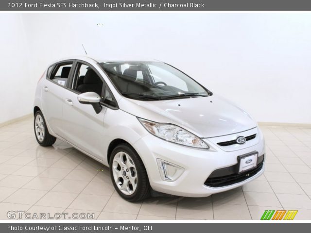2012 Ford Fiesta SES Hatchback in Ingot Silver Metallic