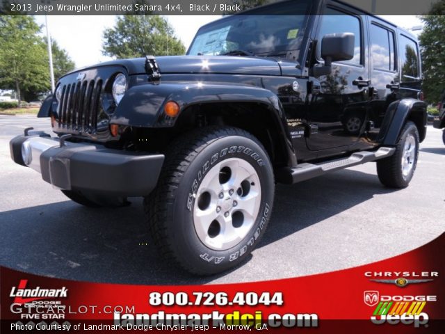 2013 Jeep Wrangler Unlimited Sahara 4x4 in Black