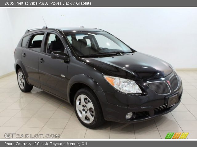 2005 Pontiac Vibe AWD in Abyss Black