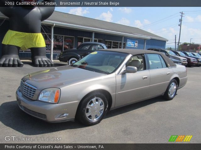 2003 Cadillac DeVille Sedan in Bronzemist