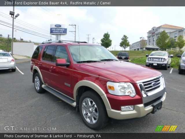 2007 Ford Explorer Eddie Bauer 4x4 in Redfire Metallic