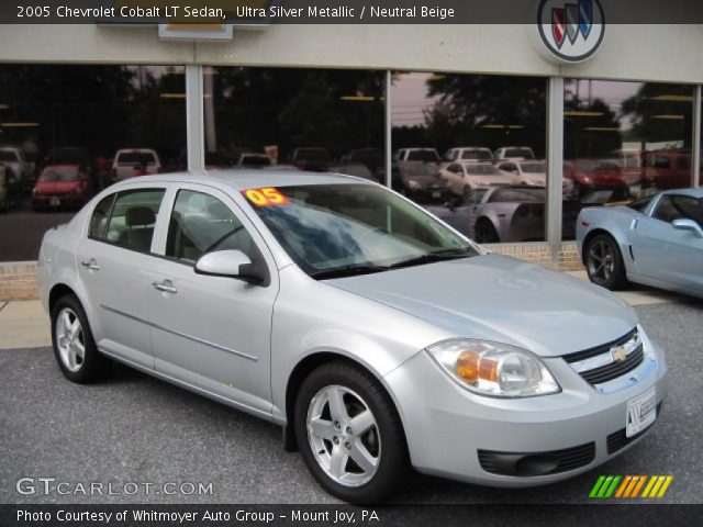 2005 Chevrolet Cobalt LT Sedan in Ultra Silver Metallic