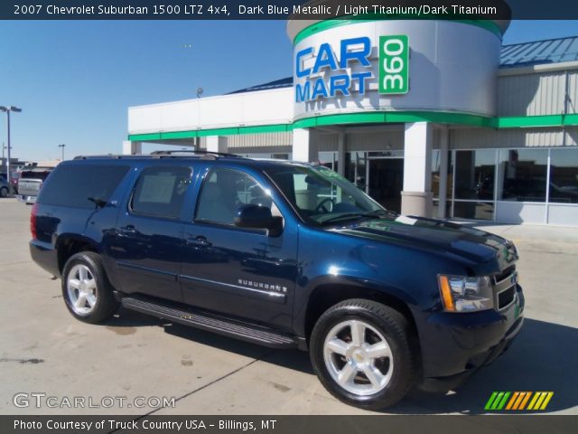 2007 Chevrolet Suburban 1500 LTZ 4x4 in Dark Blue Metallic