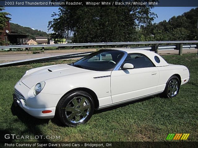 2003 Ford Thunderbird Premium Roadster in Whisper White