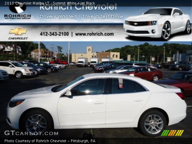 2013 Chevrolet Malibu LT in Summit White