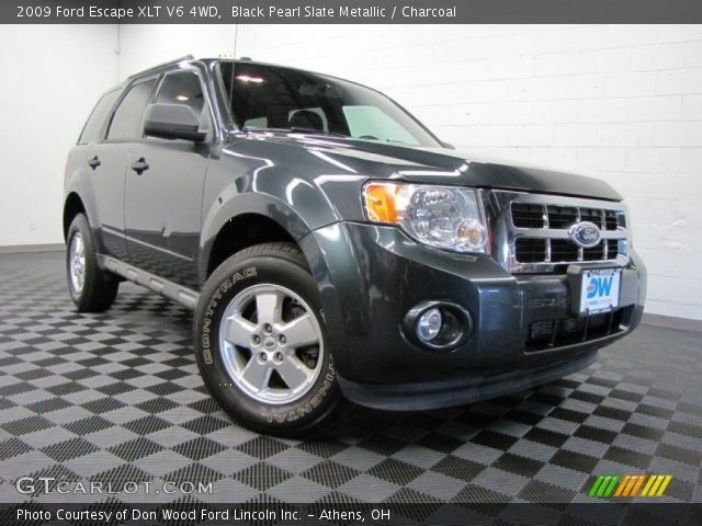 2009 Ford Escape XLT V6 4WD in Black Pearl Slate Metallic