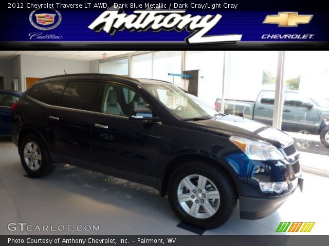 2012 Chevrolet Traverse LT AWD in Dark Blue Metallic
