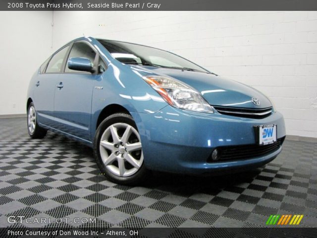2008 Toyota Prius Hybrid in Seaside Blue Pearl