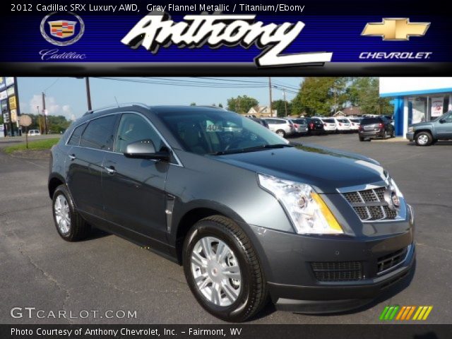 2012 Cadillac SRX Luxury AWD in Gray Flannel Metallic