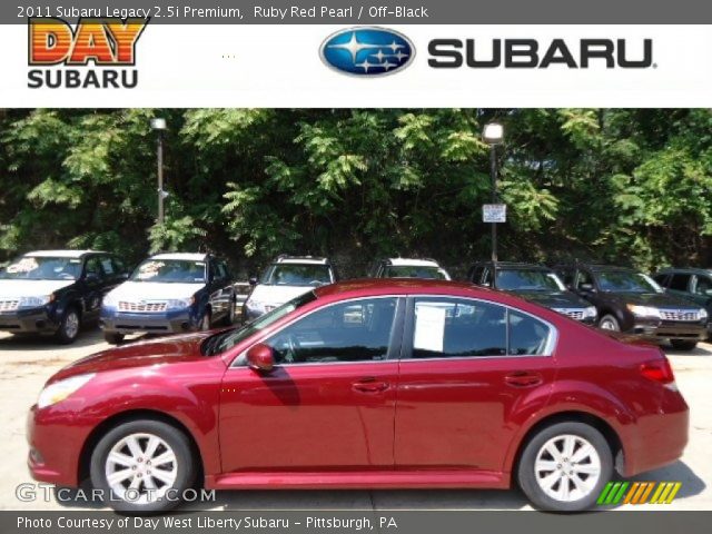 2011 Subaru Legacy 2.5i Premium in Ruby Red Pearl