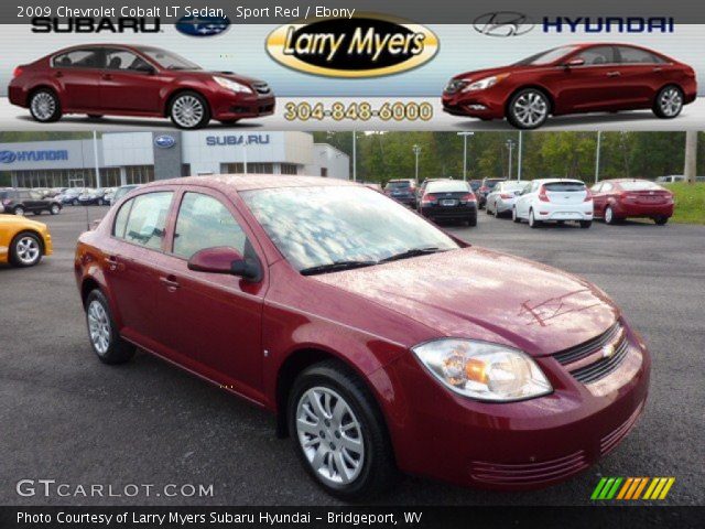 2009 Chevrolet Cobalt LT Sedan in Sport Red