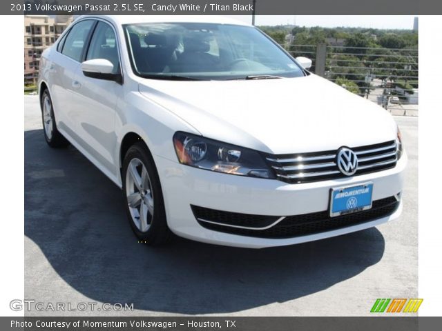 2013 Volkswagen Passat 2.5L SE in Candy White