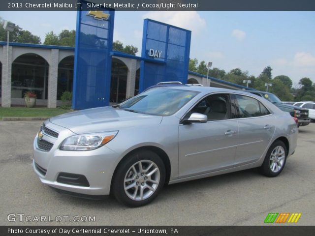 2013 Chevrolet Malibu LT in Silver Ice Metallic