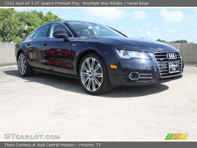 2013 Audi A7 3.0T quattro Premium Plus in Moonlight Blue Metallic