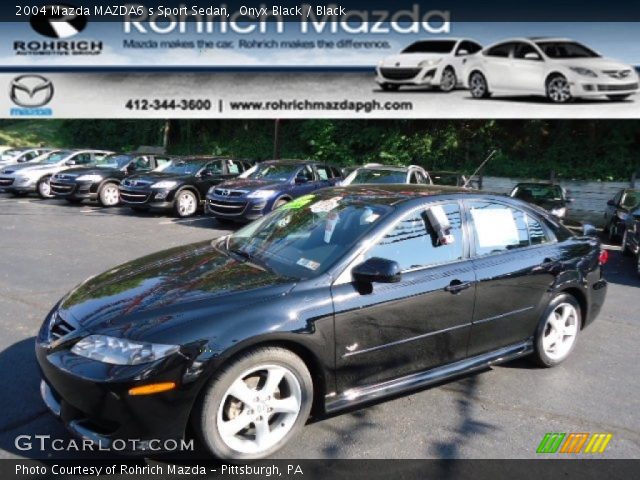 2004 Mazda MAZDA6 s Sport Sedan in Onyx Black