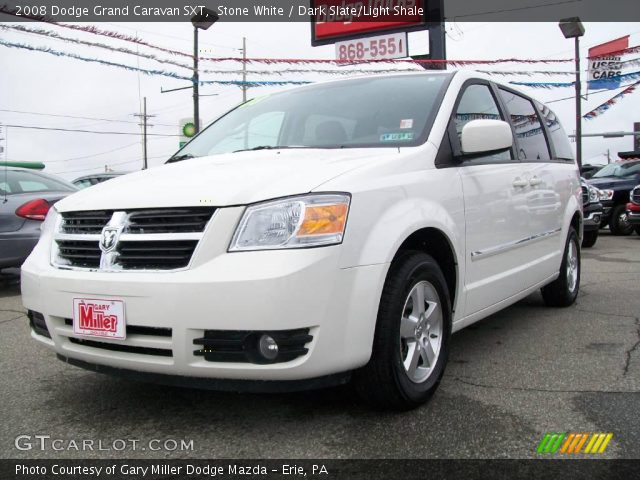 2008 Dodge Grand Caravan SXT in Stone White