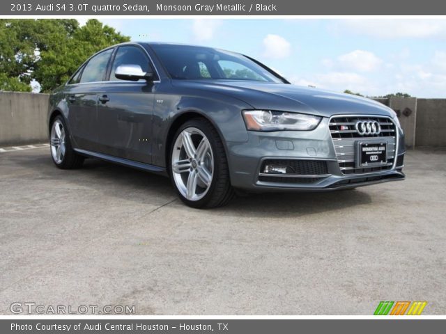 2013 Audi S4 3.0T quattro Sedan in Monsoon Gray Metallic