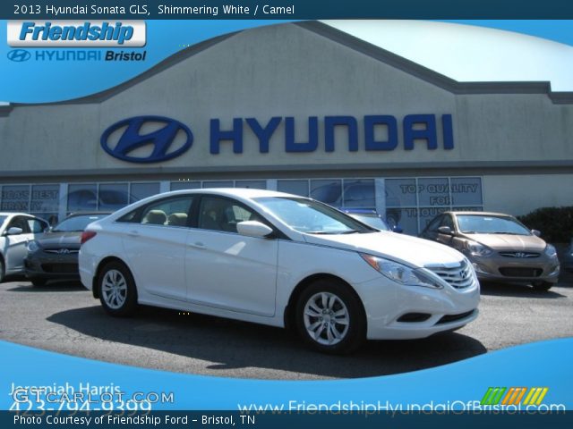 2013 Hyundai Sonata GLS in Shimmering White