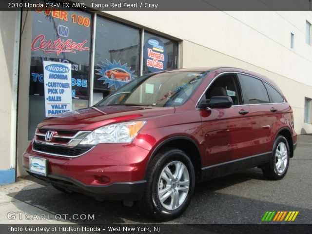 2010 Honda CR-V EX AWD in Tango Red Pearl