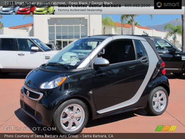 2013 Smart fortwo passion cabriolet in Deep Black