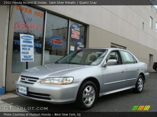 2002 Honda Accord SE Sedan in Satin Silver Metallic