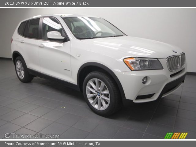 2013 BMW X3 xDrive 28i in Alpine White
