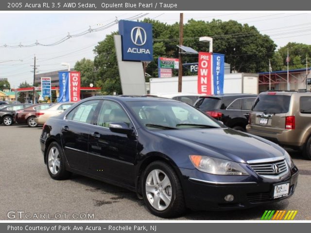 2005 Acura RL 3.5 AWD Sedan in Opulent Blue Pearl
