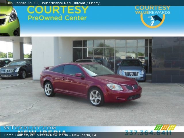 2009 Pontiac G5 GT in Performance Red Tintcoat