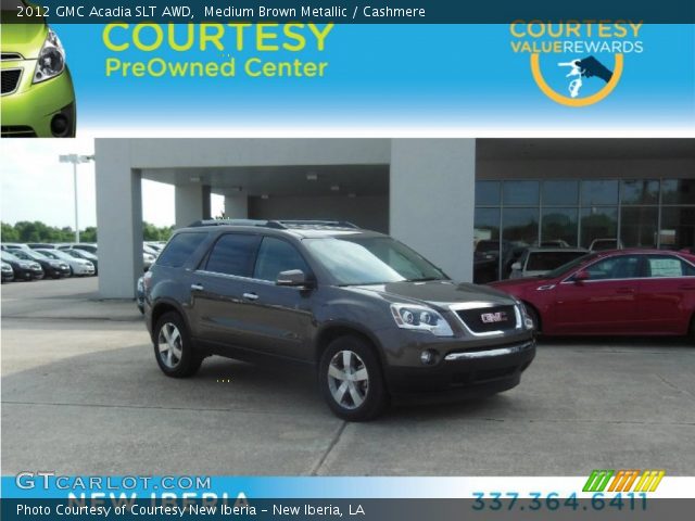 2012 GMC Acadia SLT AWD in Medium Brown Metallic