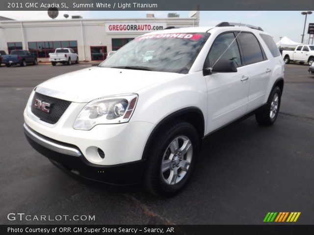 2011 GMC Acadia SL in Summit White