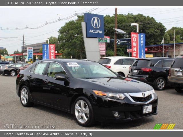 2010 Acura TSX Sedan in Crystal Black Pearl