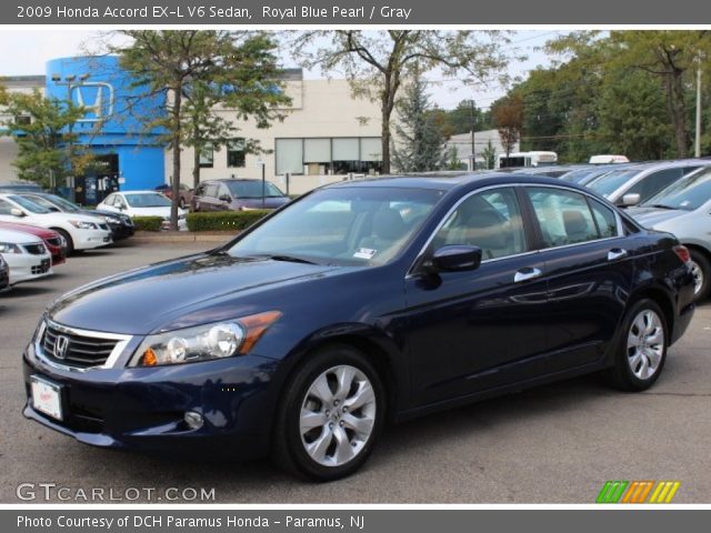 2009 Honda accord royal blue pearl #2