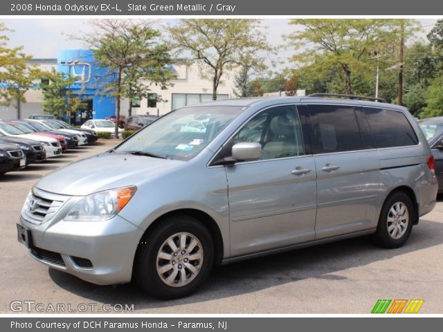 2008 Honda Odyssey EX-L in Slate Green Metallic