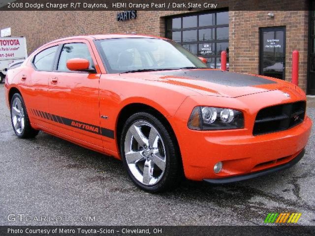 2008 Dodge Charger R/T Daytona in HEMI Orange Pearl