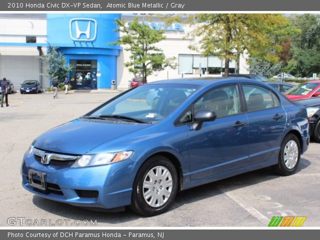 2010 Honda Civic DX-VP Sedan in Atomic Blue Metallic