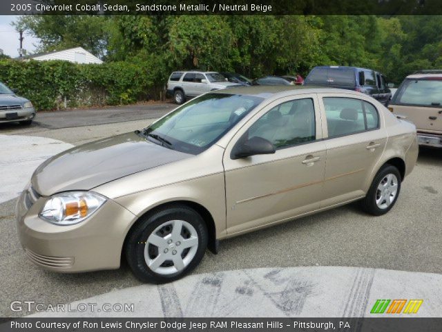 2005 Chevrolet Cobalt Sedan in Sandstone Metallic
