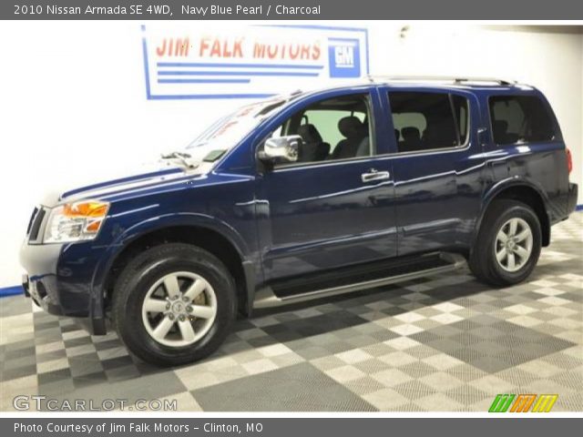 2010 Nissan Armada SE 4WD in Navy Blue Pearl