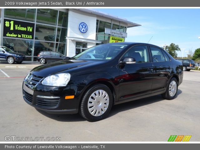 2009 Volkswagen Jetta S Sedan in Black Uni