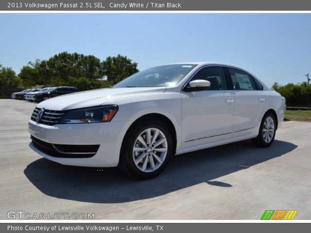 2013 Volkswagen Passat 2.5L SEL in Candy White