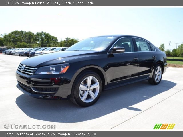2013 Volkswagen Passat 2.5L SE in Black
