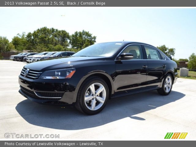 2013 Volkswagen Passat 2.5L SE in Black