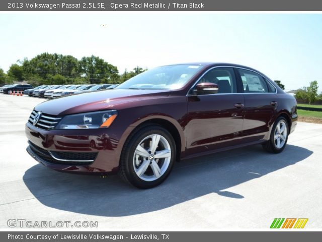 2013 Volkswagen Passat 2.5L SE in Opera Red Metallic