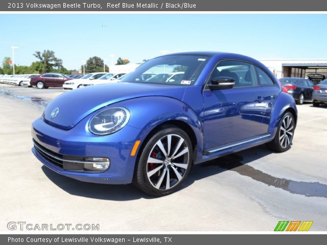 2013 Volkswagen Beetle Turbo in Reef Blue Metallic