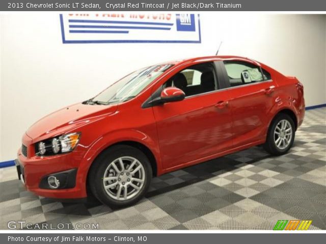 2013 Chevrolet Sonic LT Sedan in Crystal Red Tintcoat
