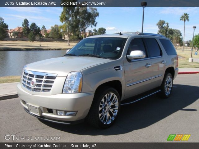 2009 Cadillac Escalade AWD in Gold Mist